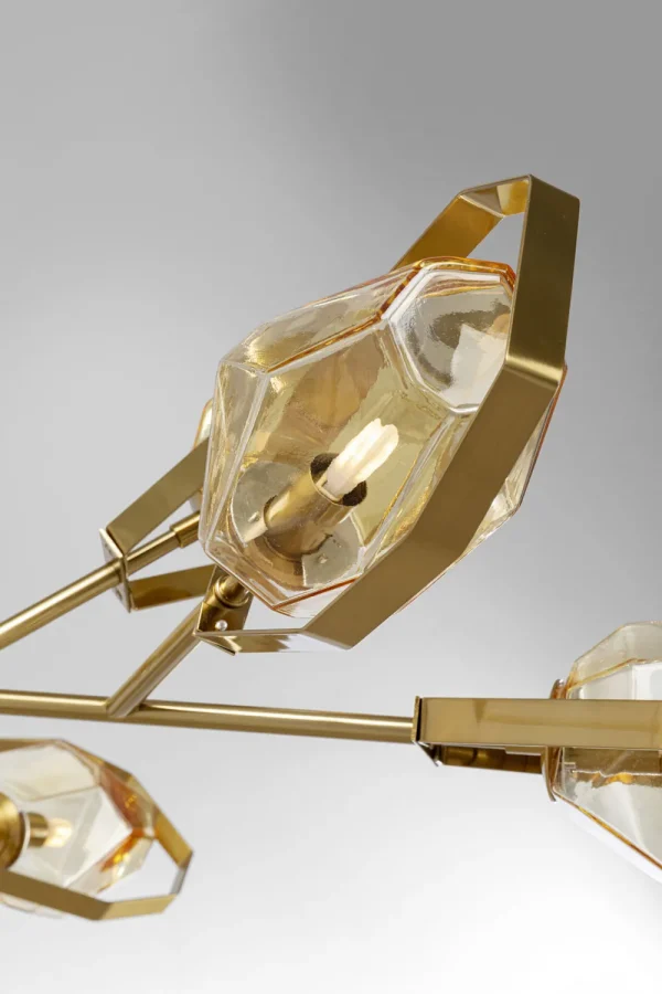 KARE Design Hanglamp Diamond Fever Ufo Brass 106cm