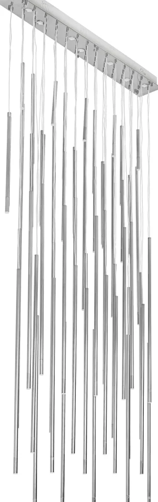 KARE Design Hanglamp Living Vegas Deluxe Chroom LED