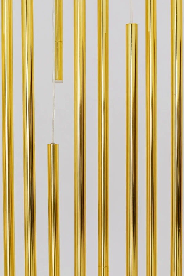 KARE Design Hanglamp Living Vegas Deluxe Messing LED