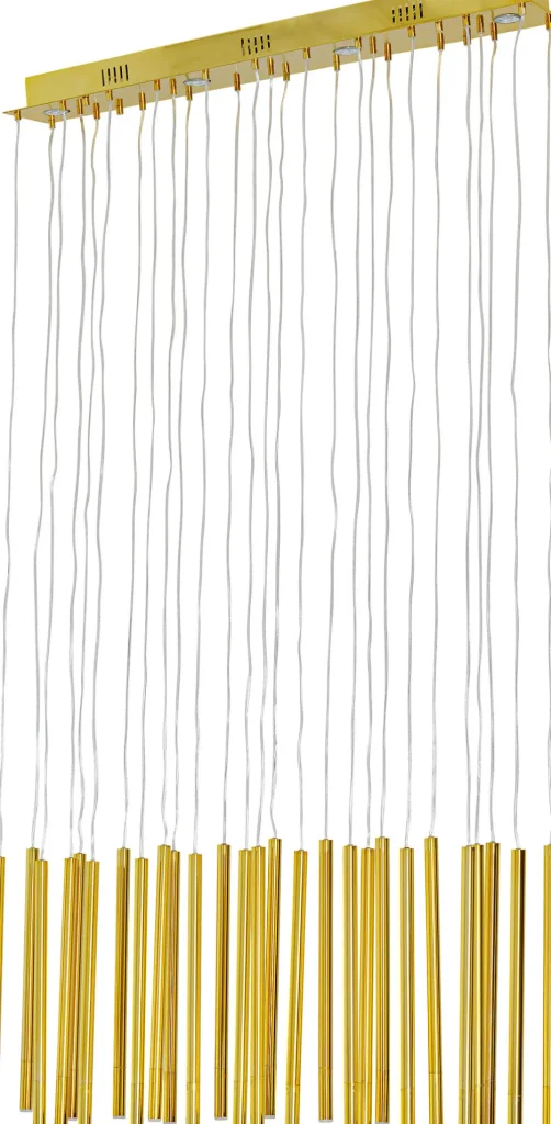 KARE Design Hanglamp Living Vegas Messing LED