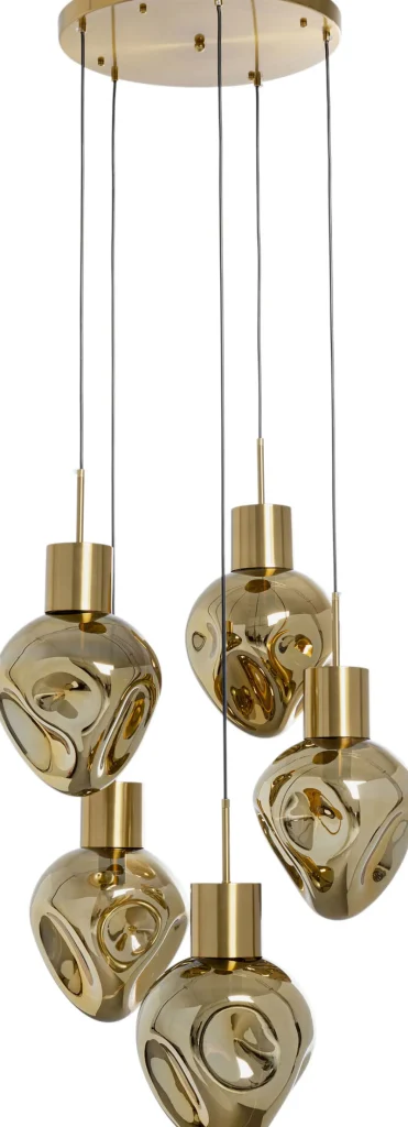 KARE Design Hanglamp Supernova Amber Cinque 50cm