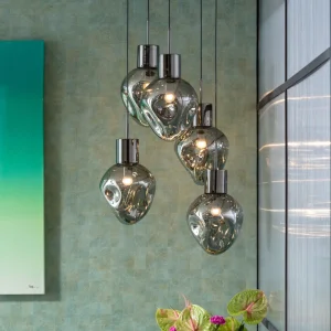 KARE Design Hanglamp Supernova Smoky Cinque Ø50CM