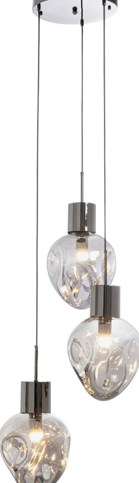 KARE Design Hanglamp Supernova Smoky Tre Ø45CM