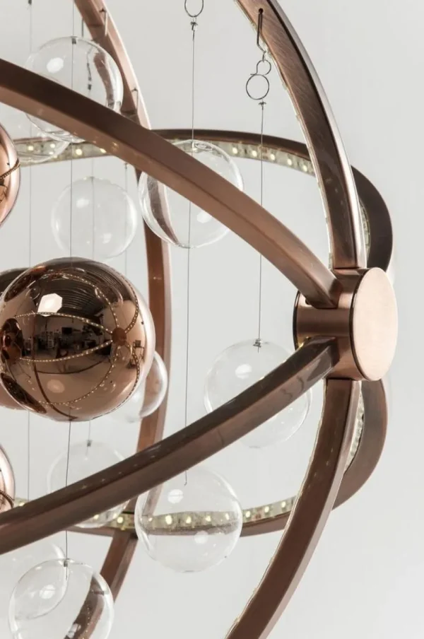 KARE Design Hanglamp Universum Koper LED