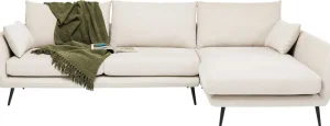 KARE Design Hoekbank Amalfi Rechts Creme 275cm