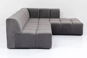 KARE Design Hoekbank Belami Grijs Rechts