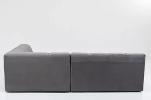 KARE Design Hoekbank Belami Grijs Rechts