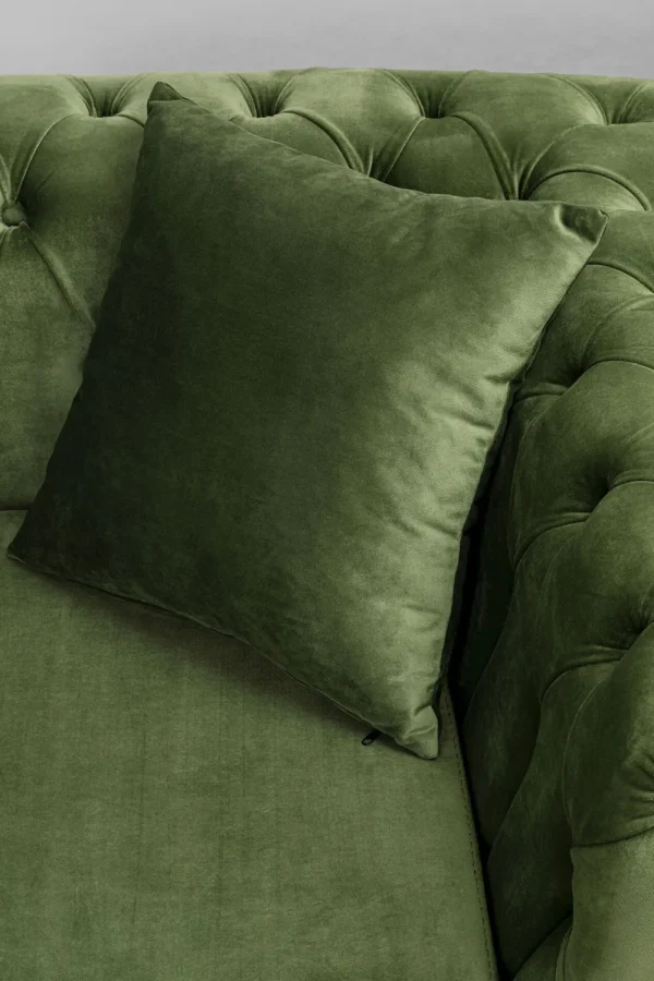 KARE Design Hoekbank Bellissima Velvet Green Left