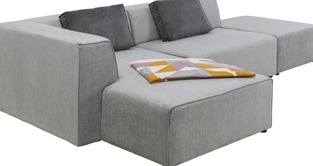 hoekbank_infinity_ottomane_grijs_links_1.webp KARE Design Hoekbank Infinity Ottomane Grijs Links