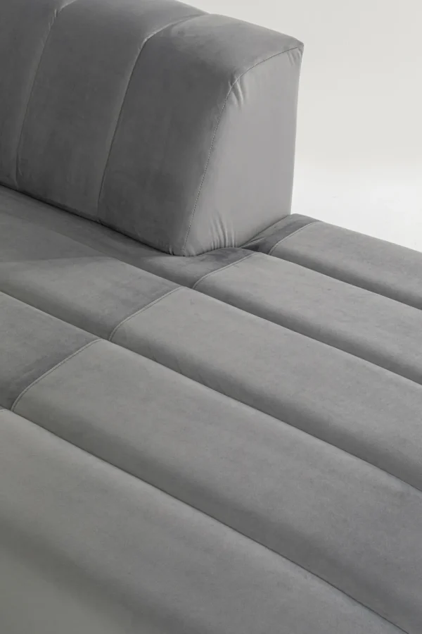 KARE Design Hoekbank Jessy Titanium Right