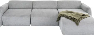 KARE Design Hoekbank Lucca Grey Right 255cm