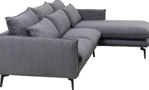 KARE Design Hoekbank Monza Right Grey 296cm