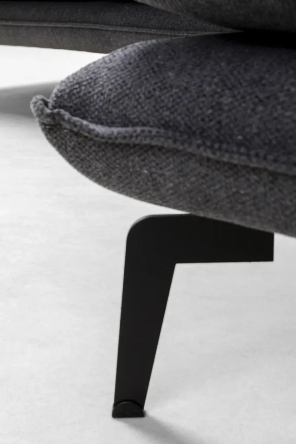 KARE Design Hoekbank Monza Right Grey 296cm