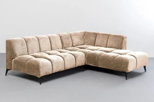 KARE Design Hoekbank Nia Creme Right 250cm