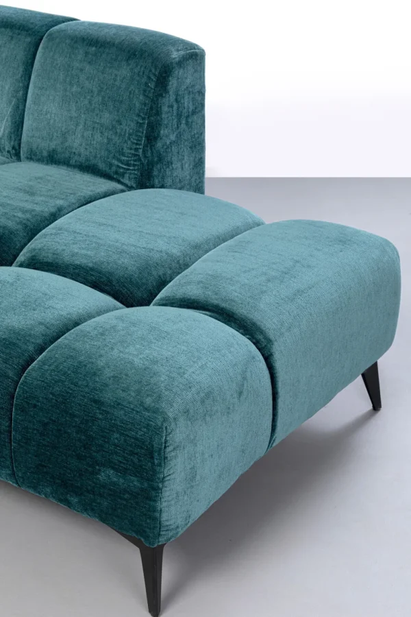 KARE Design Hoekbank Nia Glam Dark Green Right 250cm