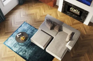 KARE Design Infinity Kruk Elements Grijs 80cm