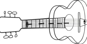 KARE Design Kapstok Guitar 81cm