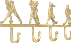 KARE Design Kapstok Ice Hockey Gold 48cm