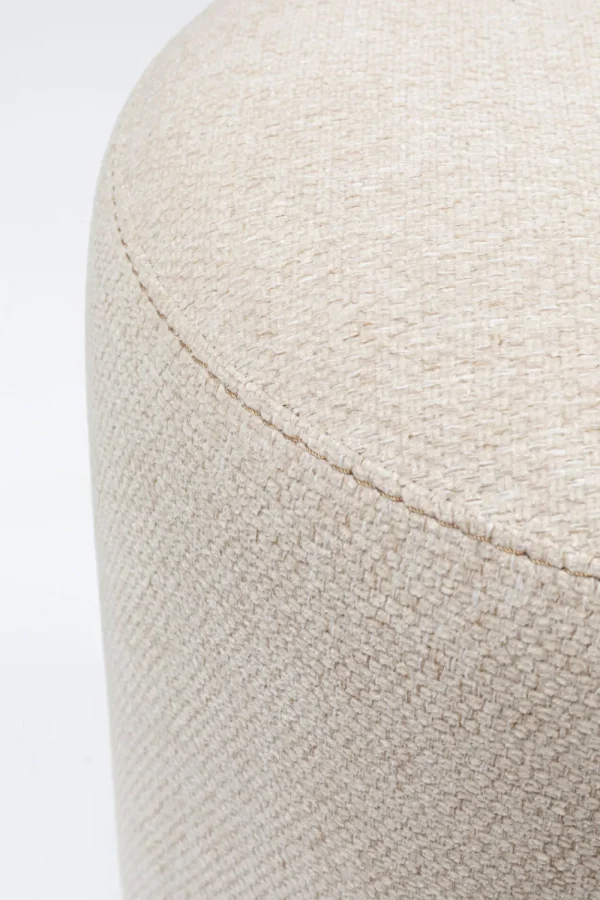 KARE Design Kruk Cherry Cream Black Ø36cm