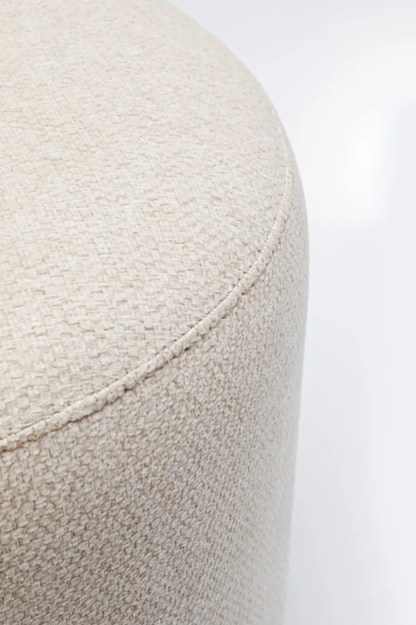 KARE Design Kruk Cherry Cream Black Ø36cm