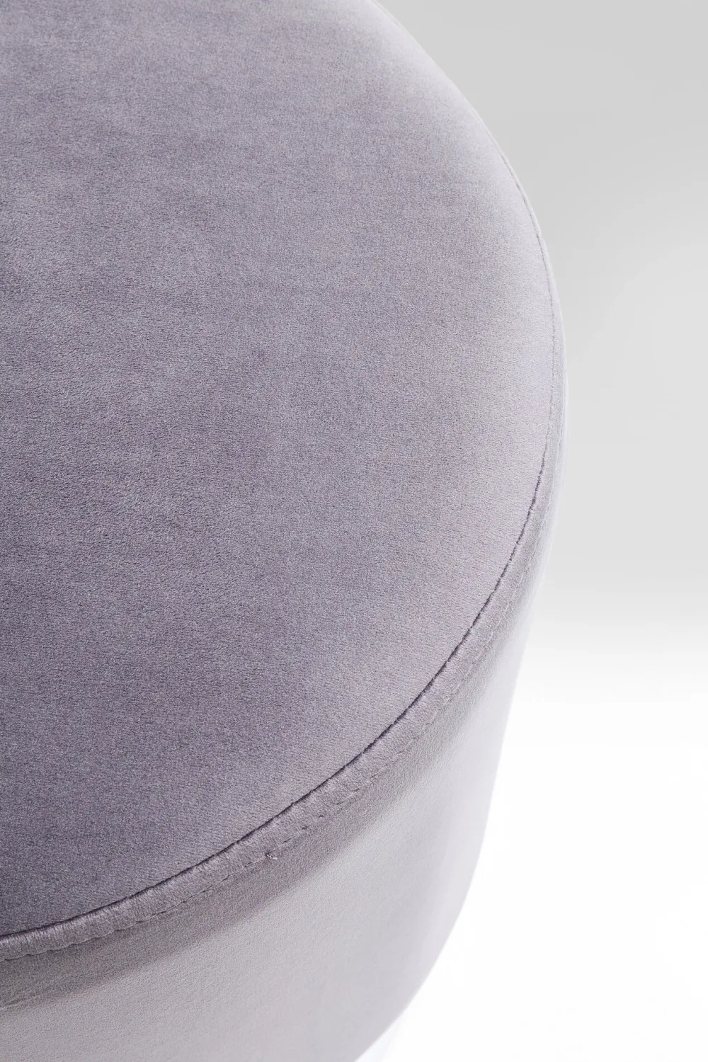 kruk_cherry_lichtgrijs_zilver_cm_1.webp KARE Design Kruk Cherry Lichtgrijs Zilver Ø35cm