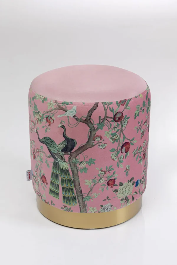 KARE Design Kruk Cherry Peacock Brass Ø32cm