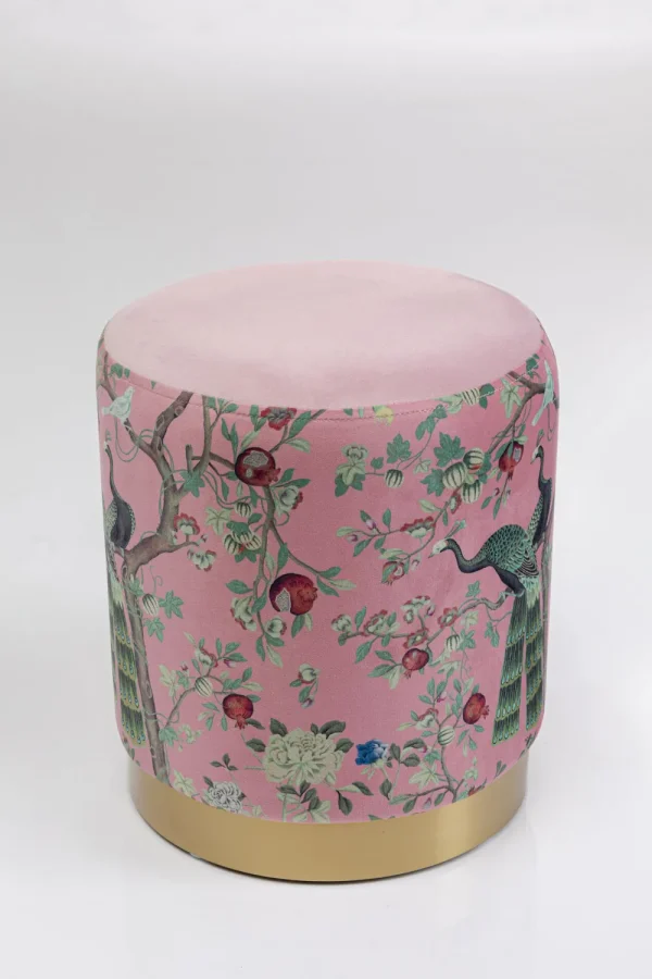 KARE Design Kruk Cherry Peacock Brass Ø32cm