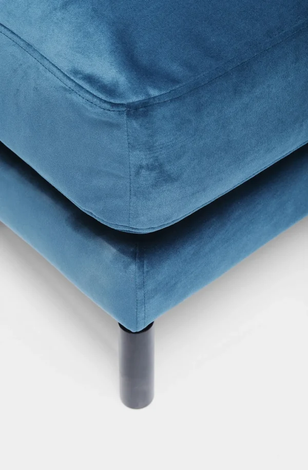 KARE Design Kruk Lullaby Petrol-Blauw