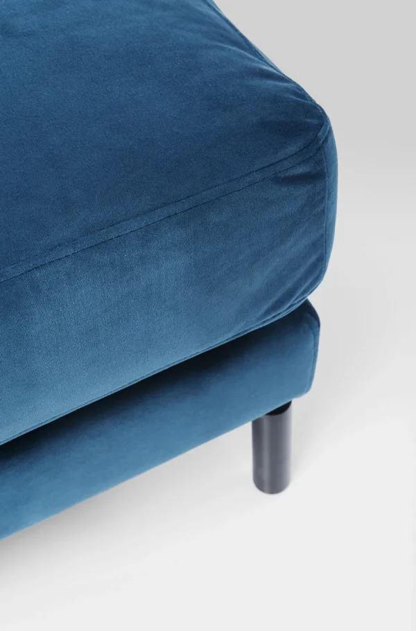 KARE Design Kruk Lullaby Petrol-Blauw