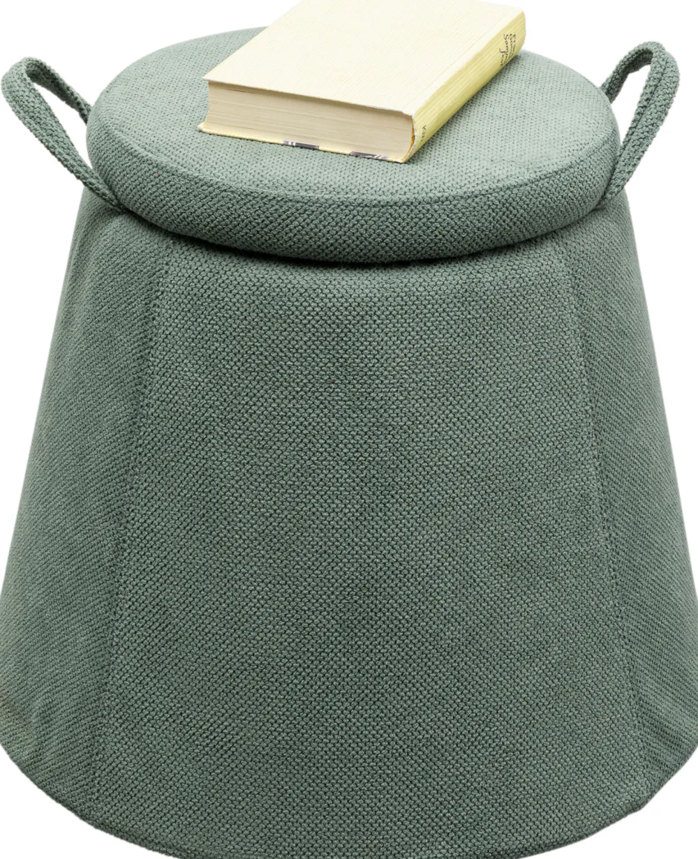 kruk_thimble_storage_groen_cm_0.webp KARE Design Kruk Thimble Storage Groen Ø51cm