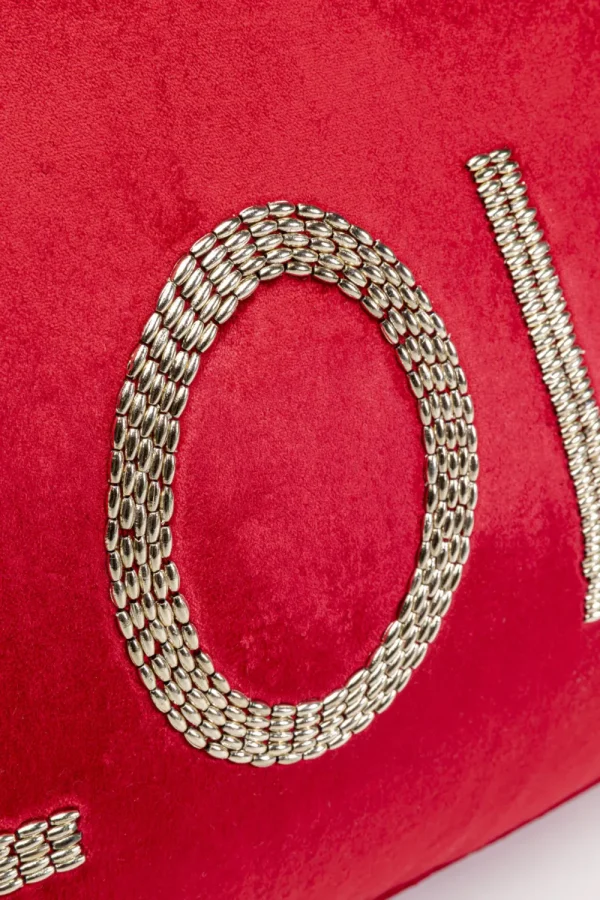 KARE Design Kussen Beads Love Red 36x60cm