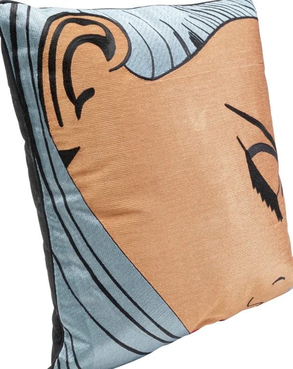 KARE Design Kussen Comic Face 50x50cm