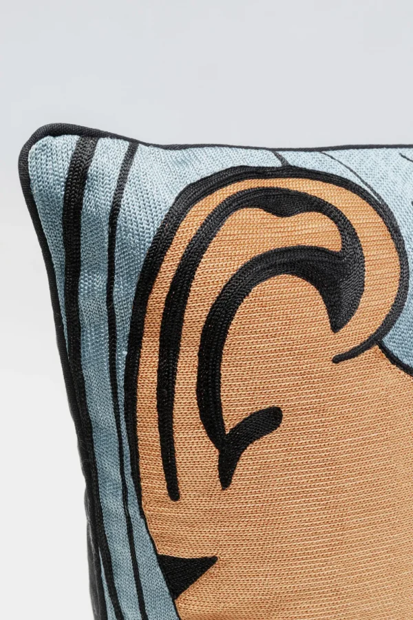 KARE Design Kussen Comic Face 50x50cm