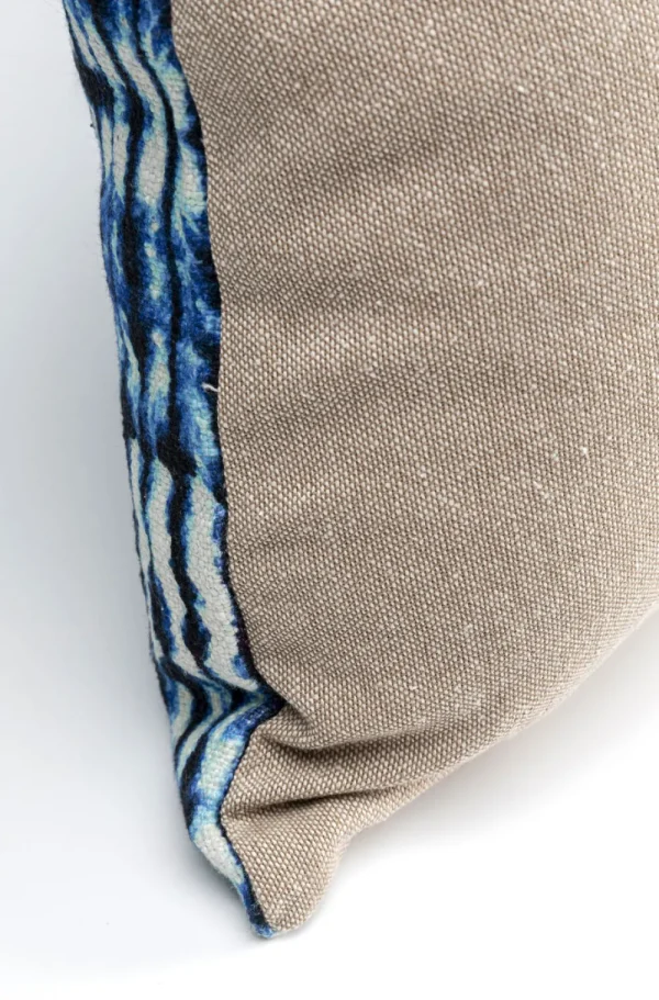 KARE Design Kussen Desna Patchwork Blue 60x35cm