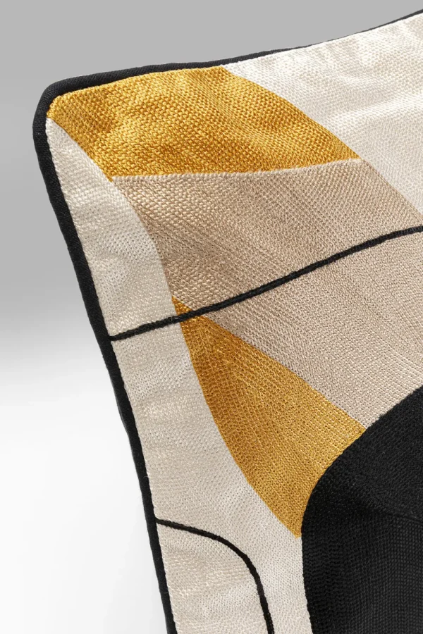 KARE Design Kussen Fields Yellow 60x40cm