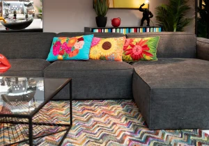 KARE Design Kussen Fiorista Green 60x40cm