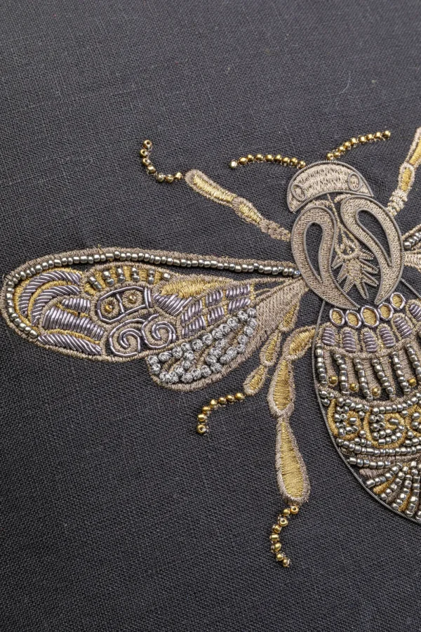 KARE Design Kussen Glitter Bee 40x40cm