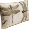 KARE Design Kussen Glitter Dragonfly Brown 50x30cm