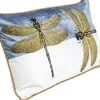 KARE Design Kussen Glitter Dragonfly White 50x30cm
