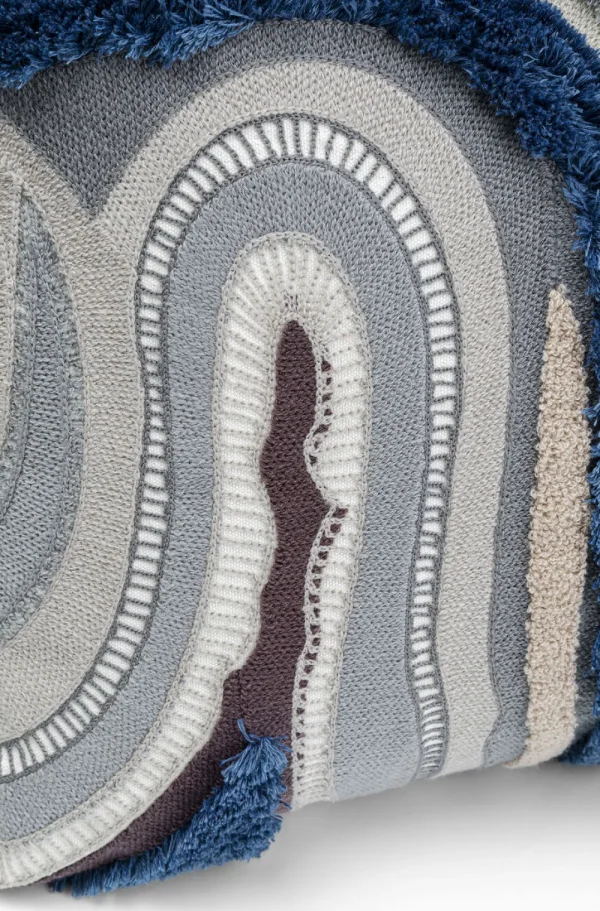 KARE Design Kussen Lava Grijs 45x45cm