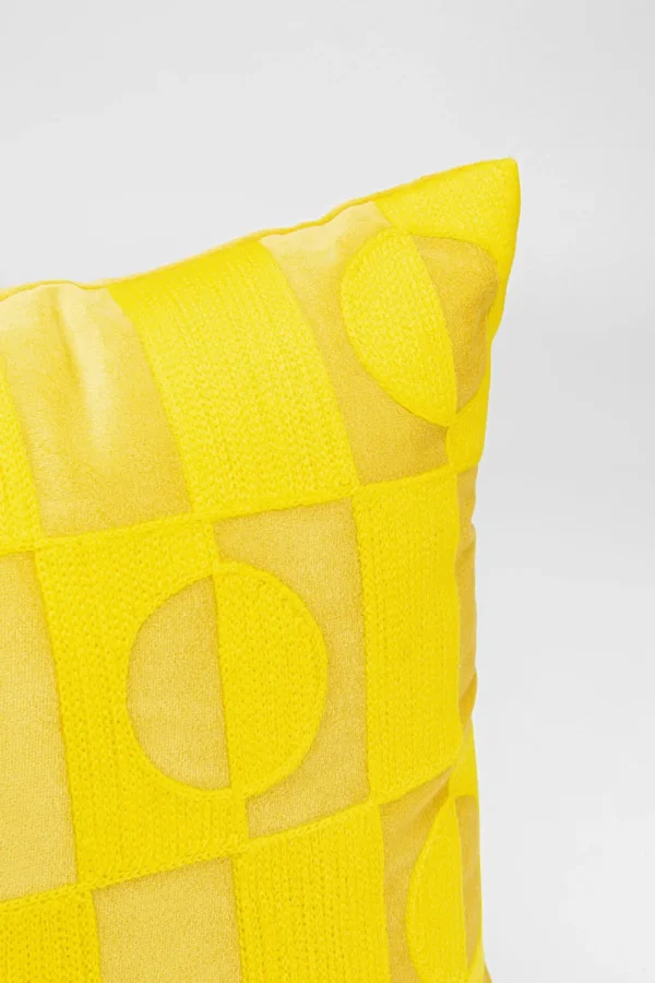 KARE Design Kussen Phase Geel 45x45cm