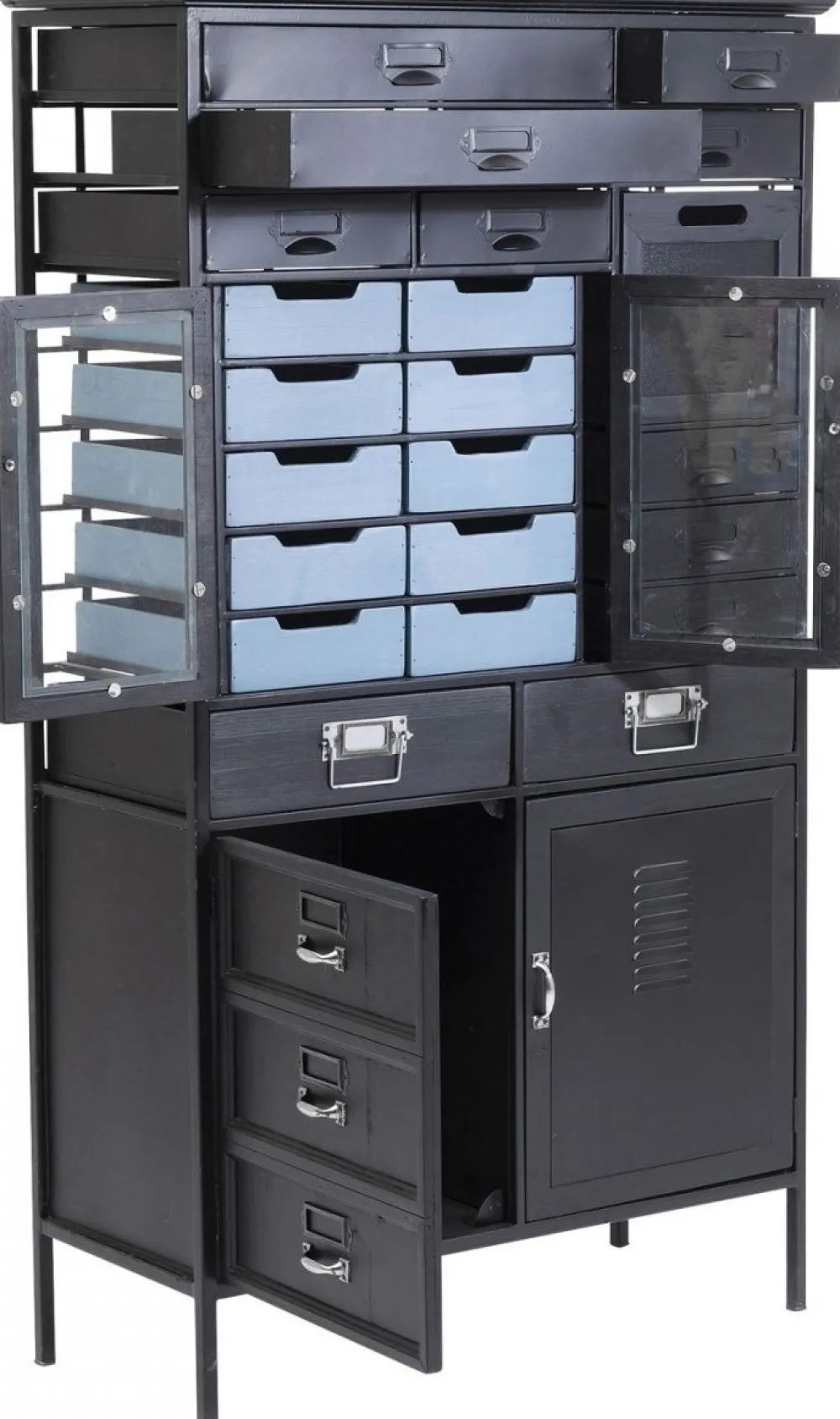 ladekast_art_factory_zwart_3.webp KARE Design Ladekast Art Factory Zwart