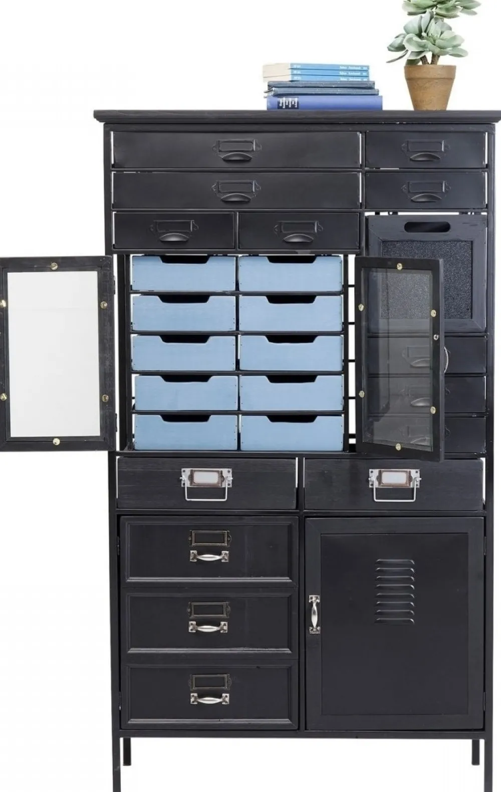 ladekast_art_factory_zwart_4.webp KARE Design Ladekast Art Factory Zwart