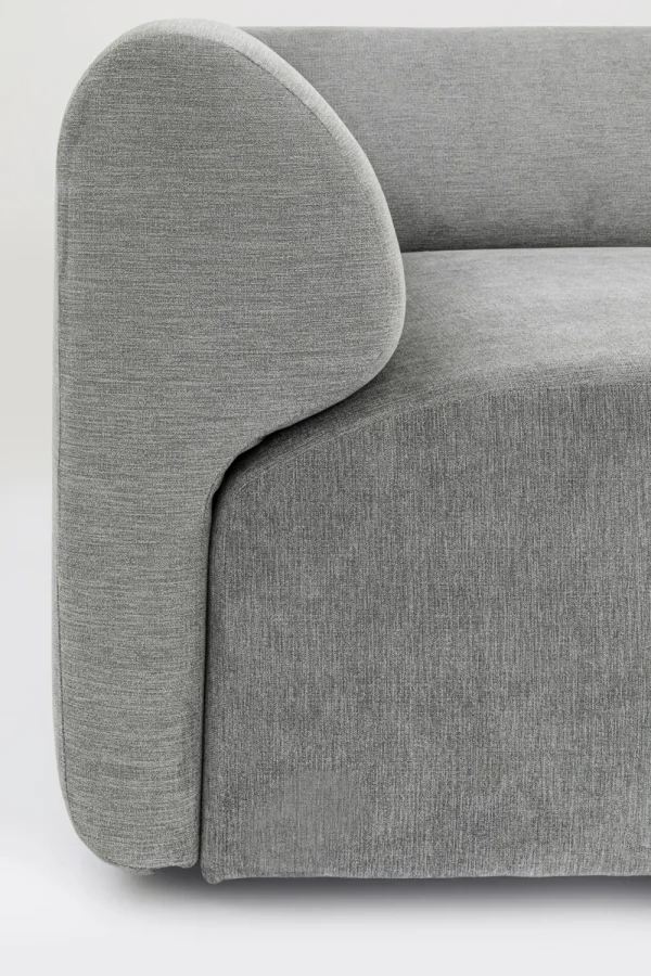 KARE Design Modulaire Bank Lucca Corner Elements Grey 86cm