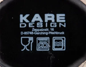 KARE Design Mok Organic Zwart