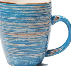 KARE Design Mok Swirl Blauw