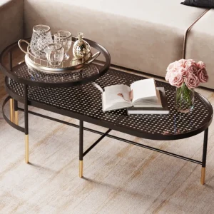 KARE Design Salontafel Fence (Set Van 2)