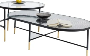 KARE Design Salontafel Fence (Set Van 2)