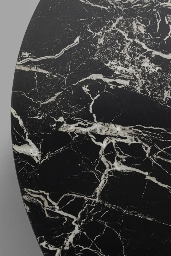 KARE Design Salontafel Schickeria Marble Black 80cm