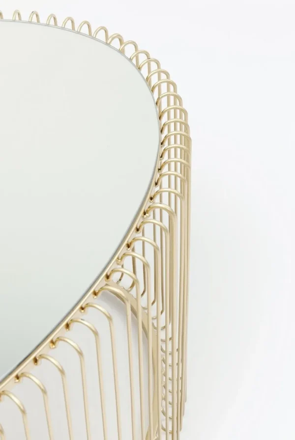 KARE Design Salontafel Wire Uno Messing 60x90cm